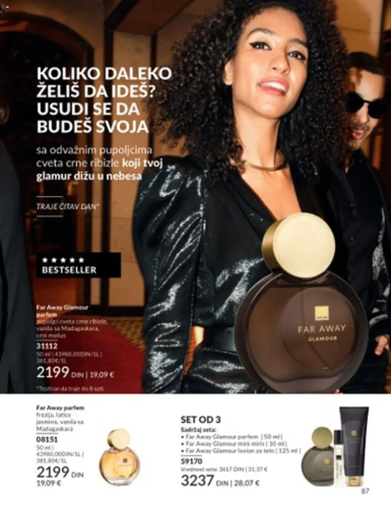 AVON katalog - važi od 01.08.2025 | Strana: 87 | Proizvode: Miris, Parfem