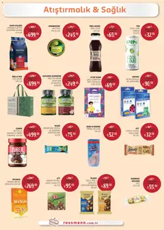 01.12.2025 tarihinden itibaren geçerli olan Rossmann kataloğu önizlemesi | Sayfa: 17 | Ürünler: Kahve, Yulaf, Mango, Nar