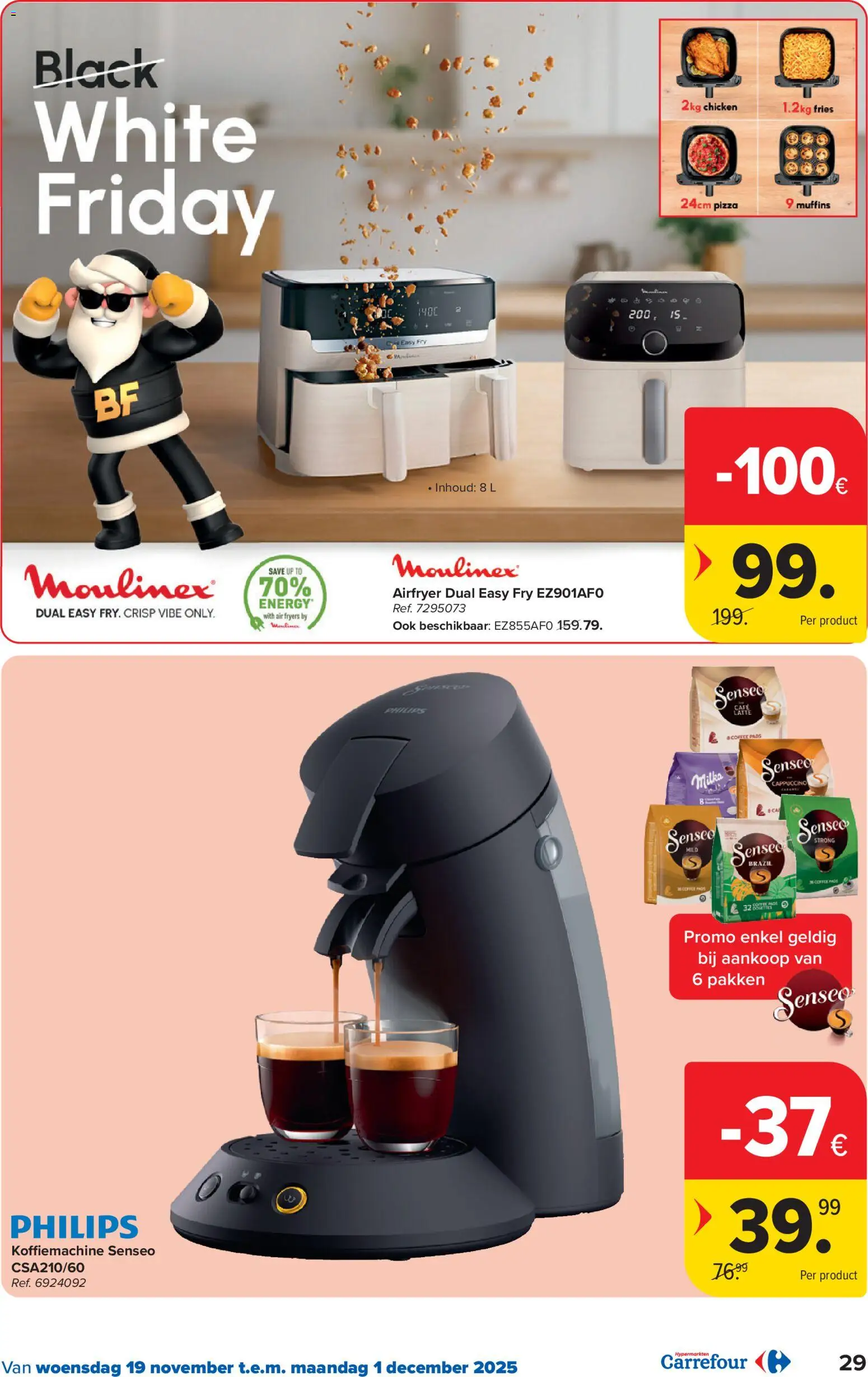 {H1} | Pagina: 29 | Producten: Pizza, Cappuccino, Muffins, Koffiemachine