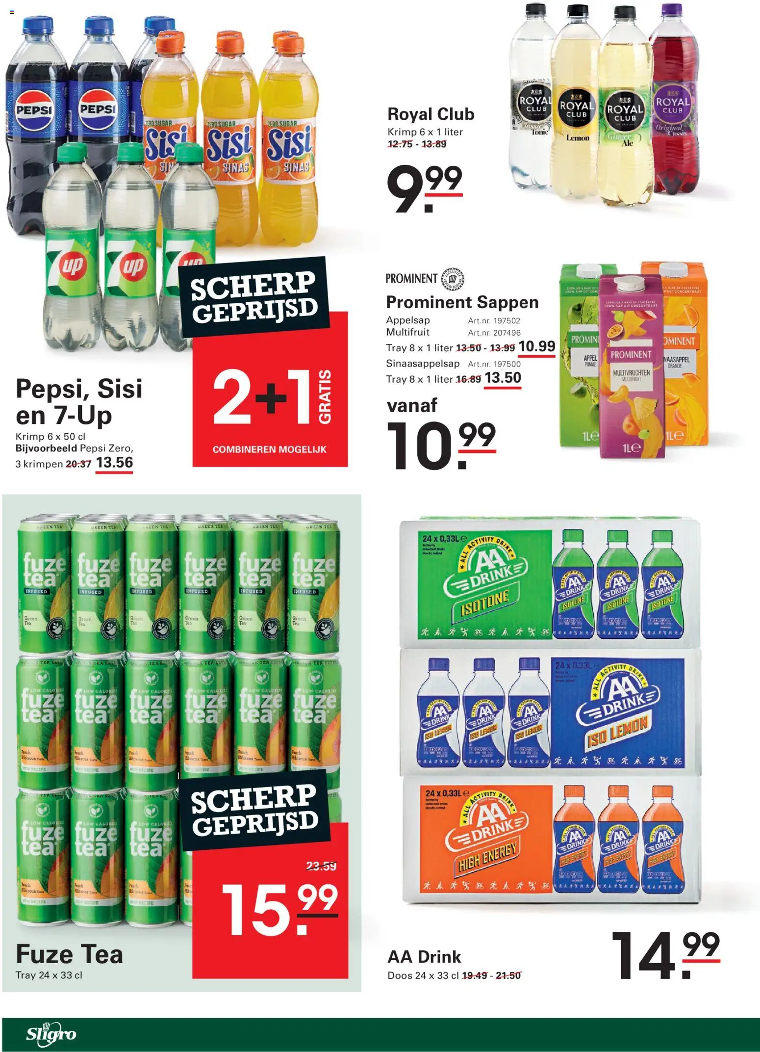 {H1} | Pagina: 44 | Producten: Sap, Cassis, 7up, Appel