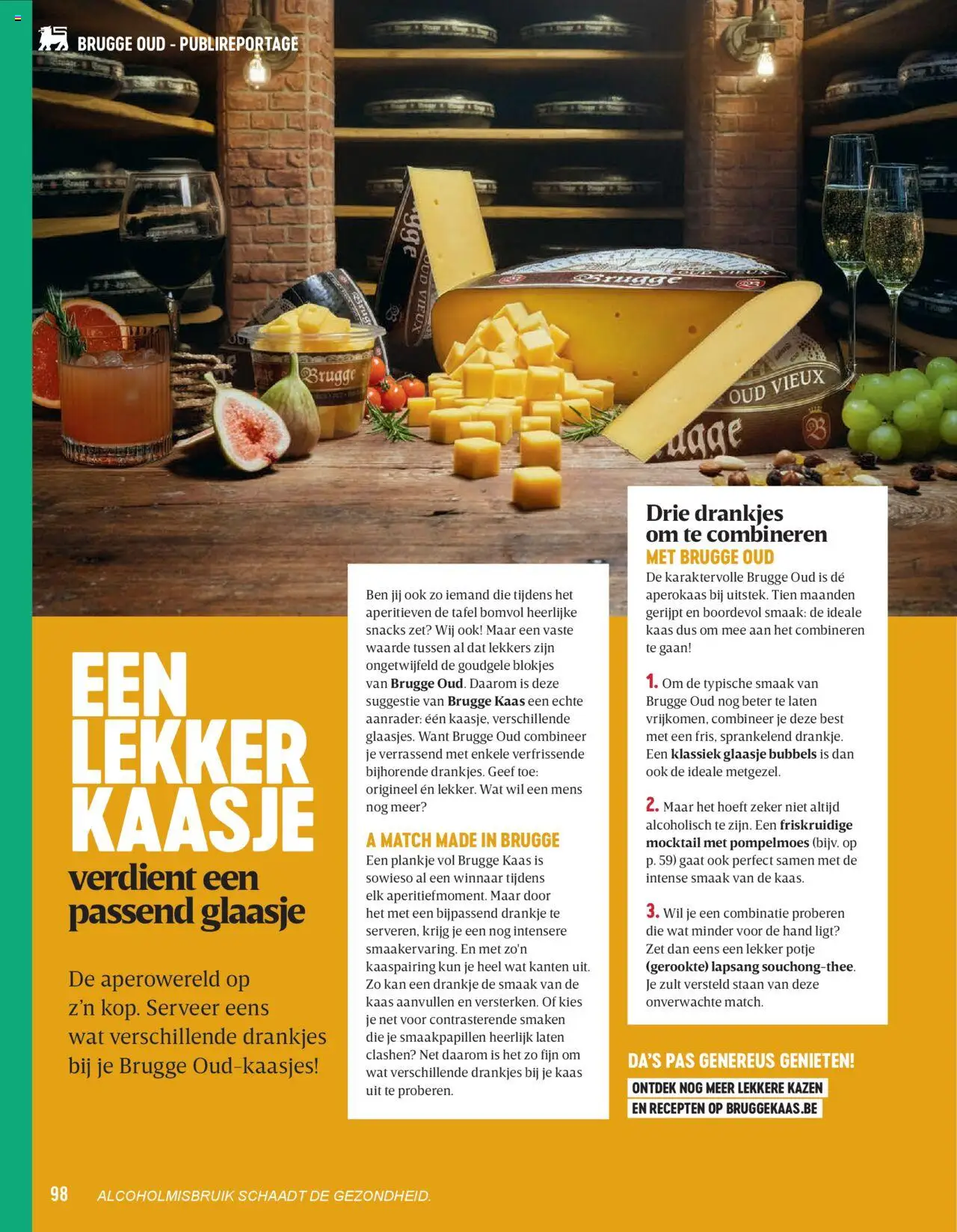 {H1} | Pagina: 98 | Producten: Tafel, Snacks, Kaas, Kan