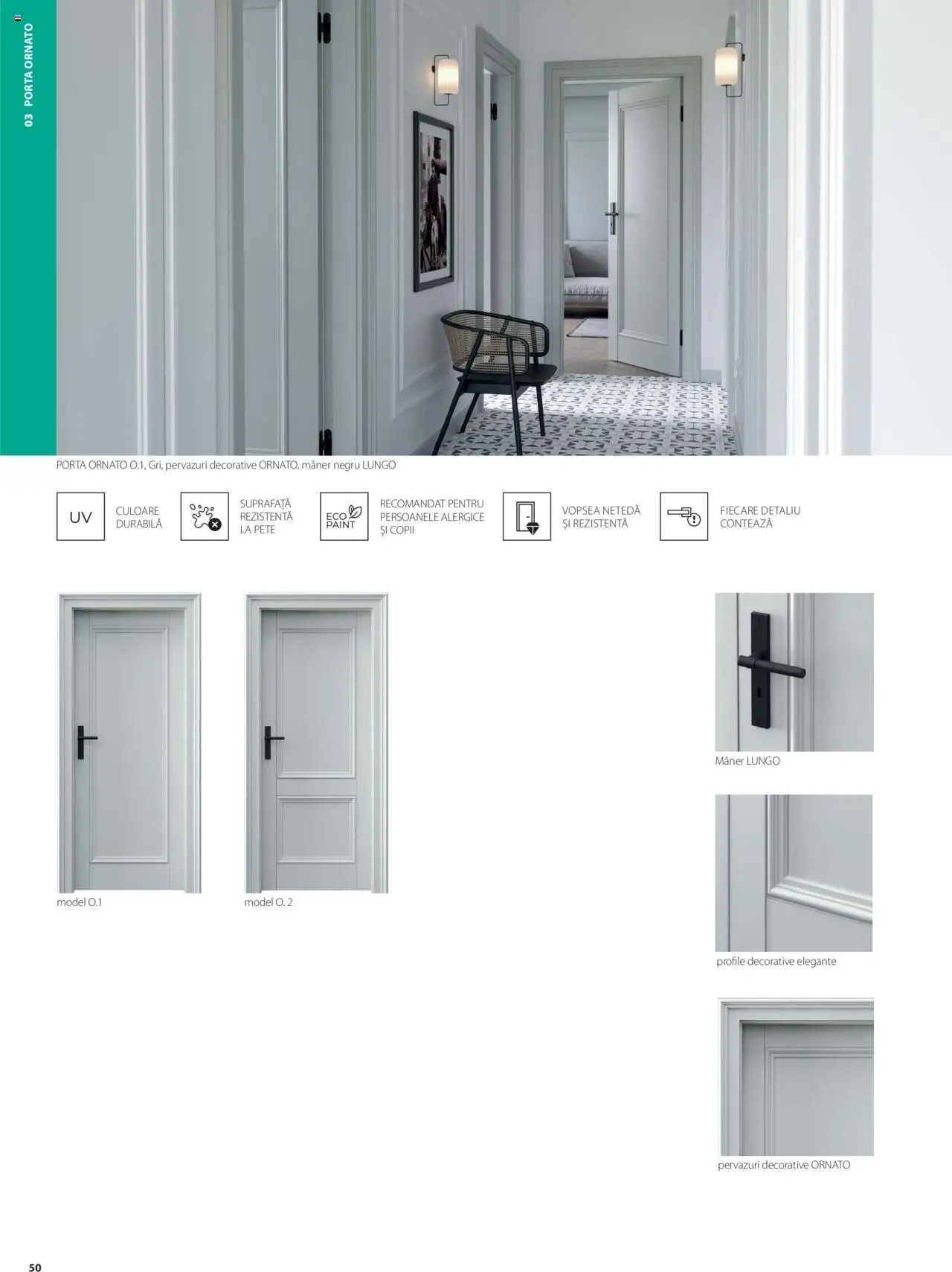 Noul catalog Proges – valabil de la 01.05.2025 | Pagină: 50 | Produse: Vopsea, Mâner