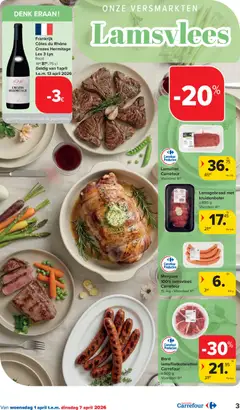 Carrefour folder week 14 - Voorbeeld van een folder van Carrefour, geldig van 01.04.2026 | Pagina: 3