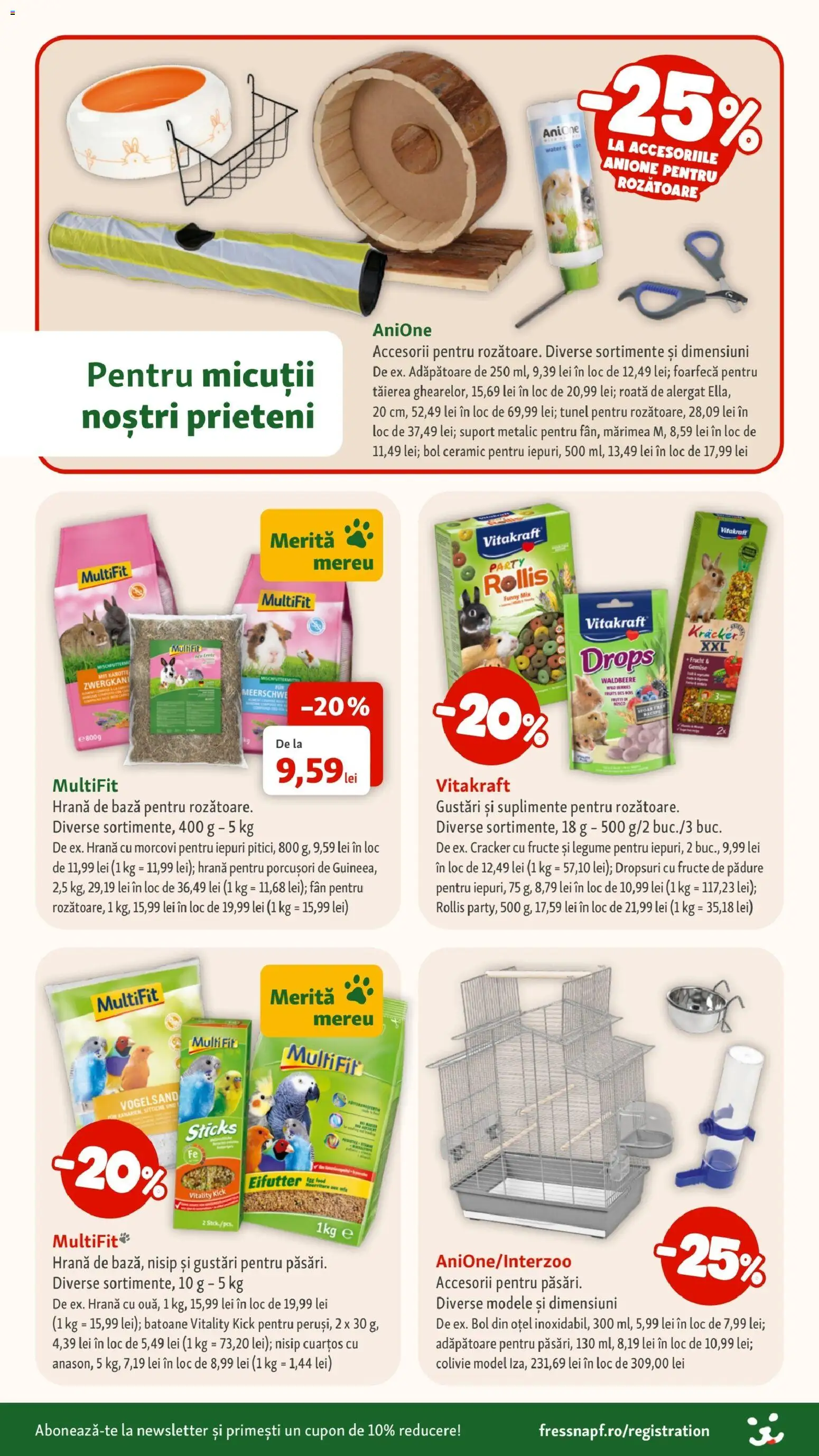 Noul catalog Fressnapf – valabil de la 02.04.2026 | Pagină: 15 | Produse: Bol, Morcovi, Legume, Fructe