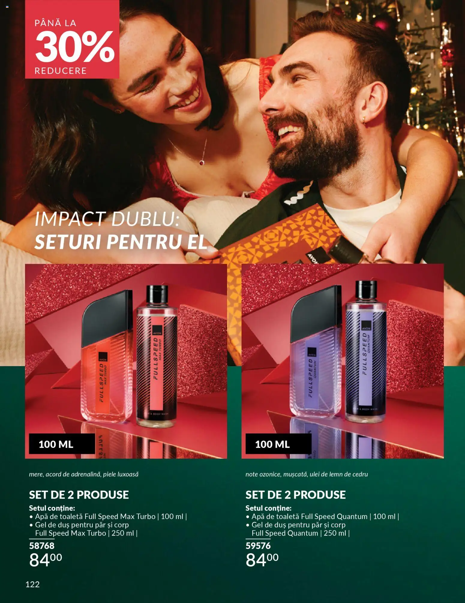 Noul catalog Avon – valabil de la 01.12.2025 | Pagină: 122 | Produse: Duș, Peluş Köpek Yatağı, Ulei, Apă