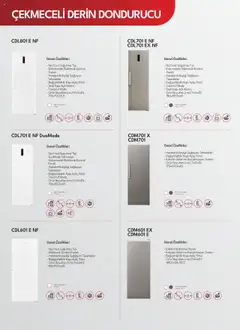 03.06.2025 tarihinden itibaren geçerli olan Vestel kataloğu önizlemesi | Sayfa: 26 | Ürünler: Dondurucu