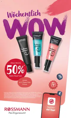 e.l.f. Power Grip Primer, Power Grip Primer for face makeup. Available in Matte, original and + 4% Niacinamide versions. ab 06.10.2025 gültig | Seite: 6