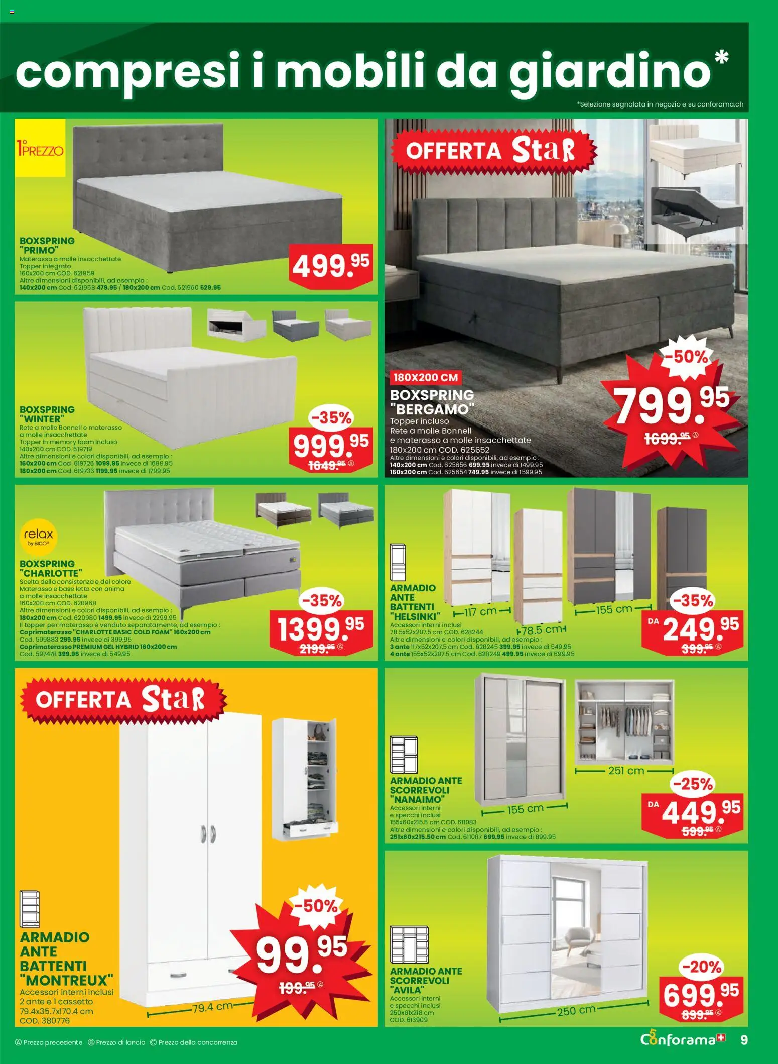 Conforama aktionen Primavera IT – gültig ab 01.04.2026 | Seite: 9