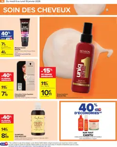 Carrefour - Prévisualisation de Carrefour Toutes en beauté valide à partir de 06.01.2026 | Page: 20 | Produits: Coloration, Shampoing, Couverture, Crème