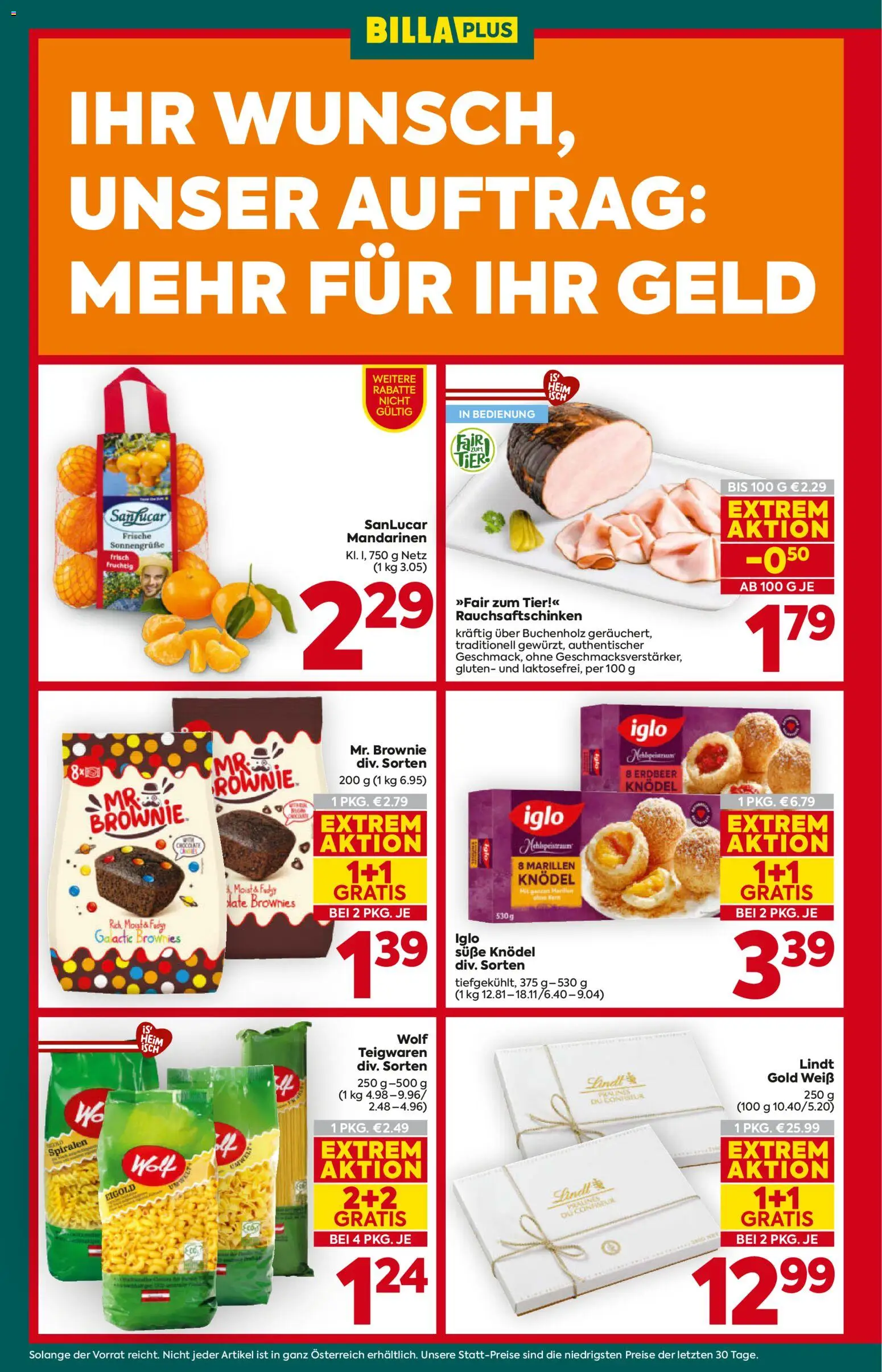 Billa Plus Flugblatt gültig ab 12.02.2026 | Seite: 8 | Produkte: Mandarinen