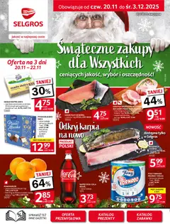 Pogląd oferty "Selgros cash&carry Gazetka" - ważna od 20.11.2025