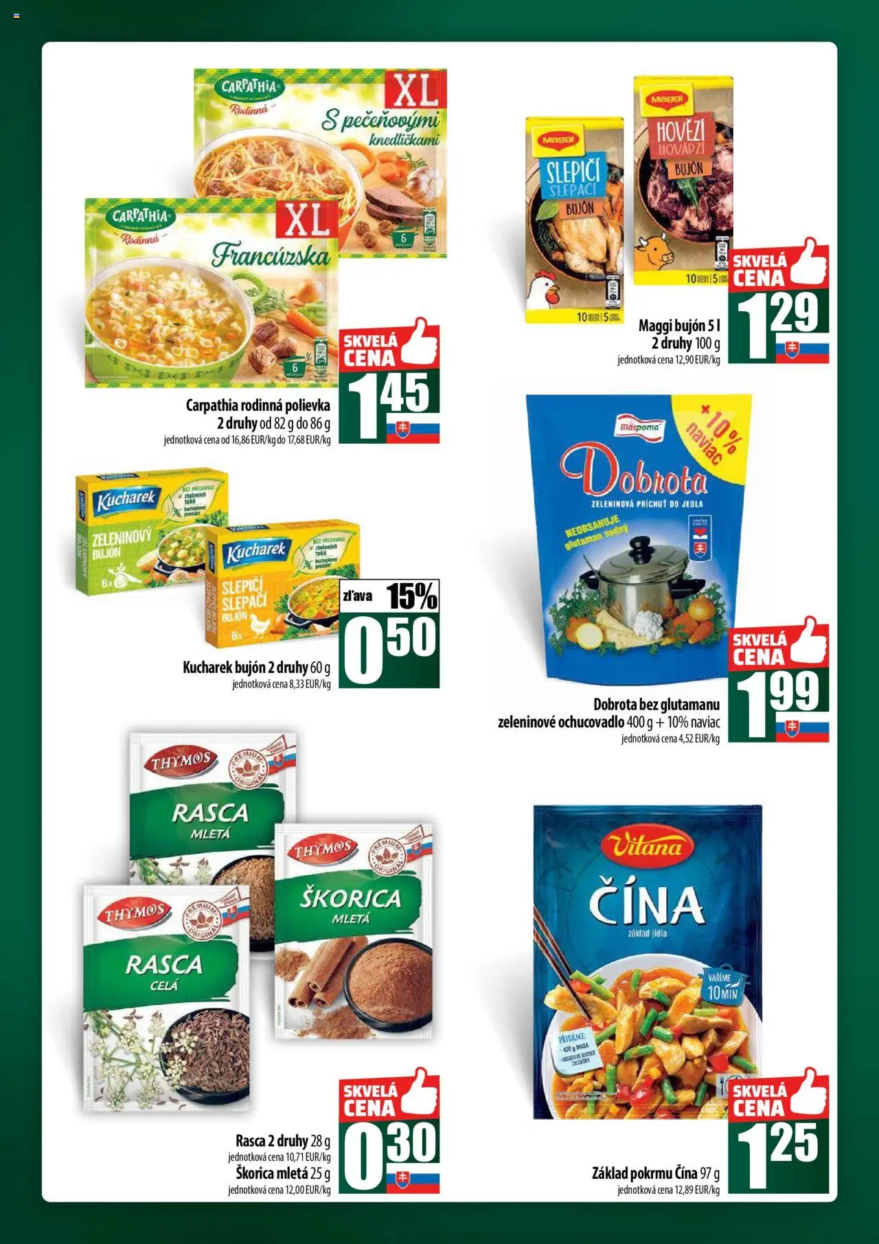 Nové COOP Jednota akcie – leták je platný od 16.10.2025 | Strana: 32 | Produkty: Bujón