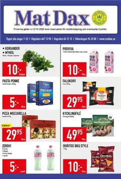 Matdax - erbjudanden - Förhandsvisning av reklamblad från butik Matdax aktuell från 06.10.2025
