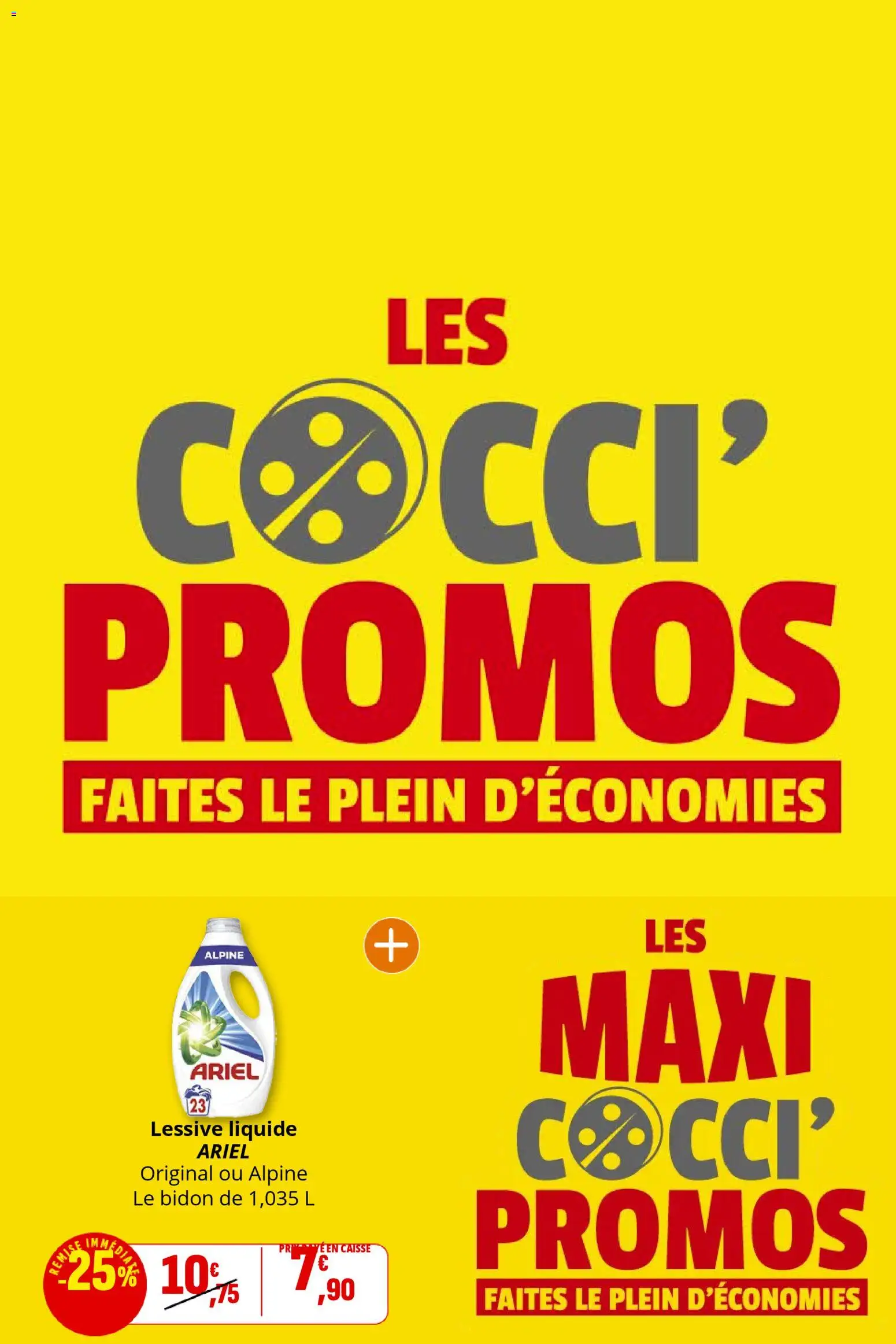 {H1} | Page: 4 | Produits: Ariel, Lessive Liquide Ariel, Lessive Liquide, Lessive