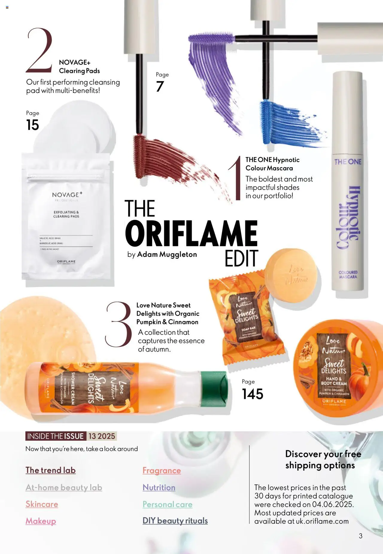  | Page: 3 | Products: Mascara, Body cream, Soap, Cream