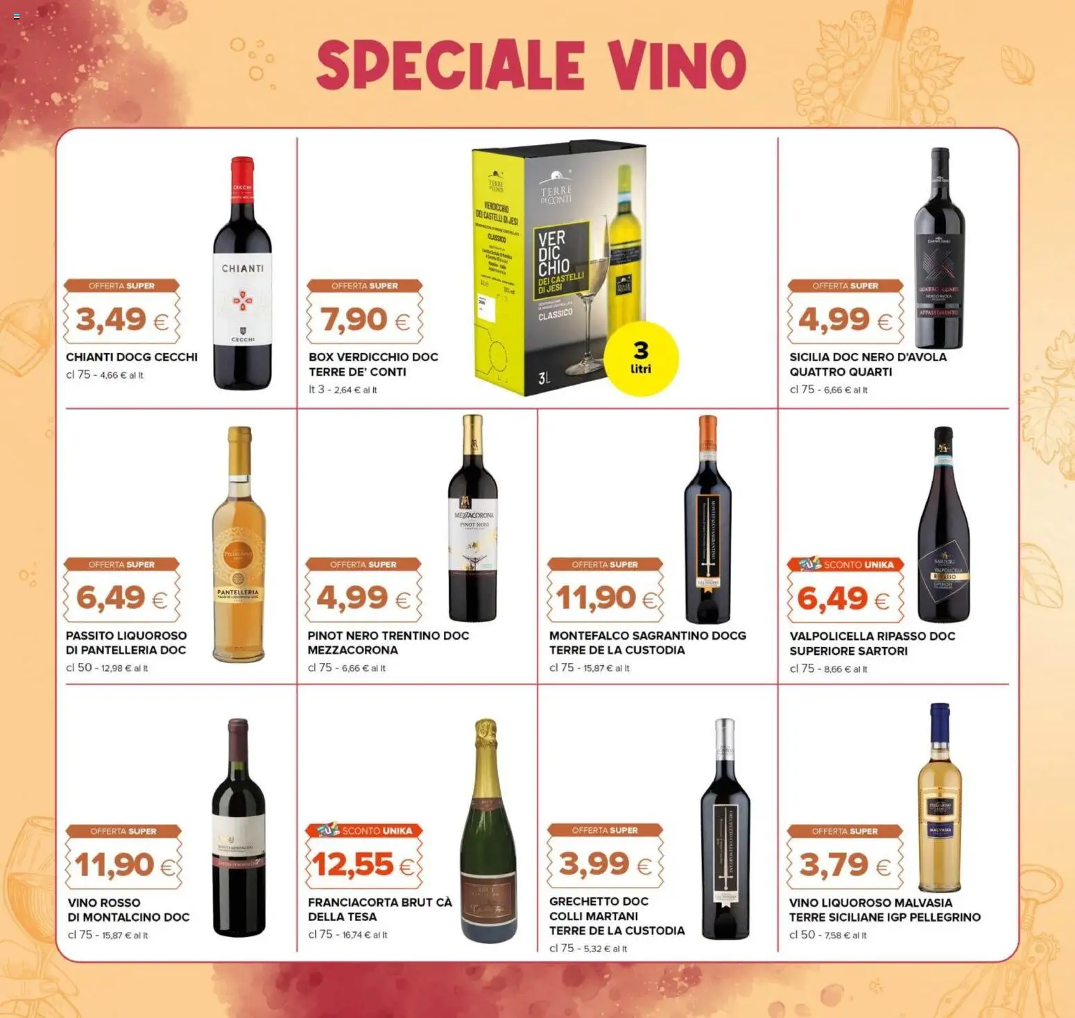 Volantino Tigre del 23.10.2025 | Pagina: 20 | Prodotti: Vino, Vino rosso