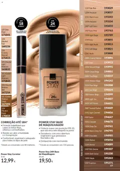 Pré-visualização Power Stay 24H Base de Maquilhagem, Power Stay 24H Base de Maquilhagem 30 ml válido de 01.10.2025 | Página: 69