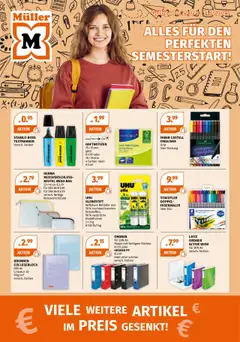 Müller Perfekten Semesterstart  ab 29.09.2025 gültig