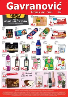 Katalog Gavranović - Pregled kataloga iz trgovine Gavranović, vrijedi od 05.03.2026