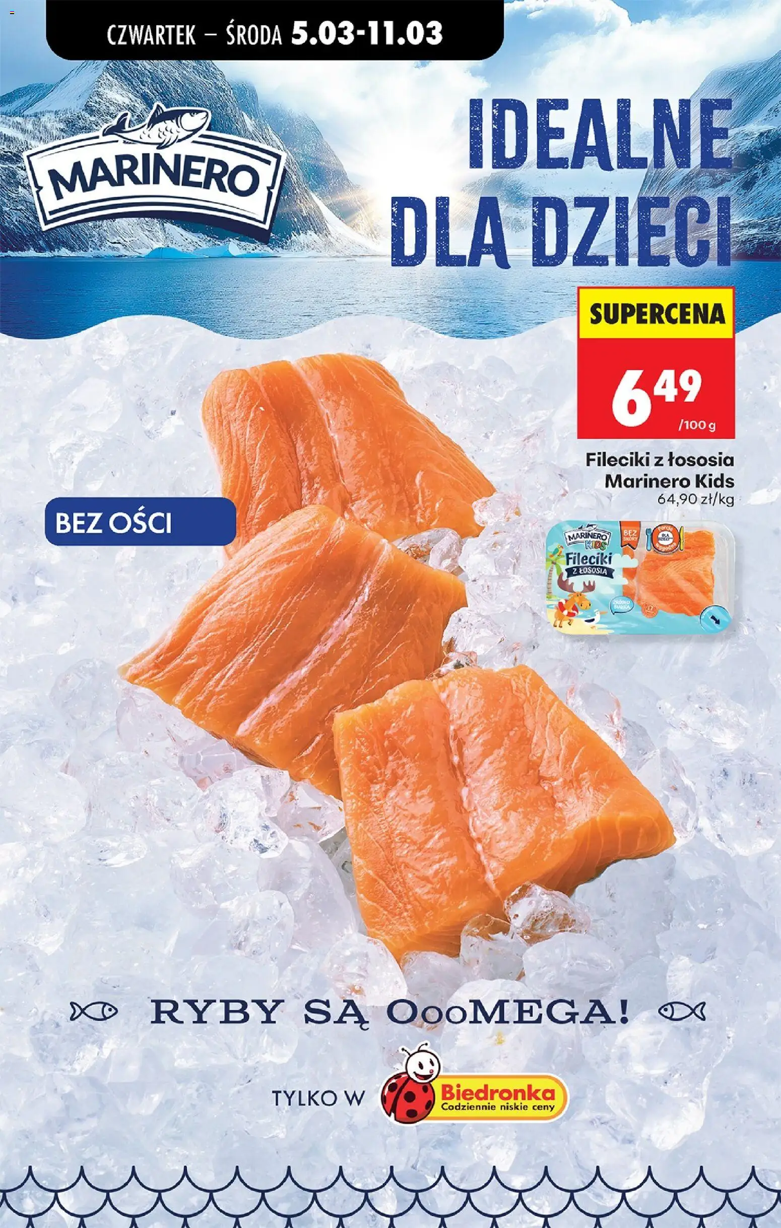 Biedronka gazetka od czwartku od 05.03.2026 | Strona: 81 | Produkty: Ryby