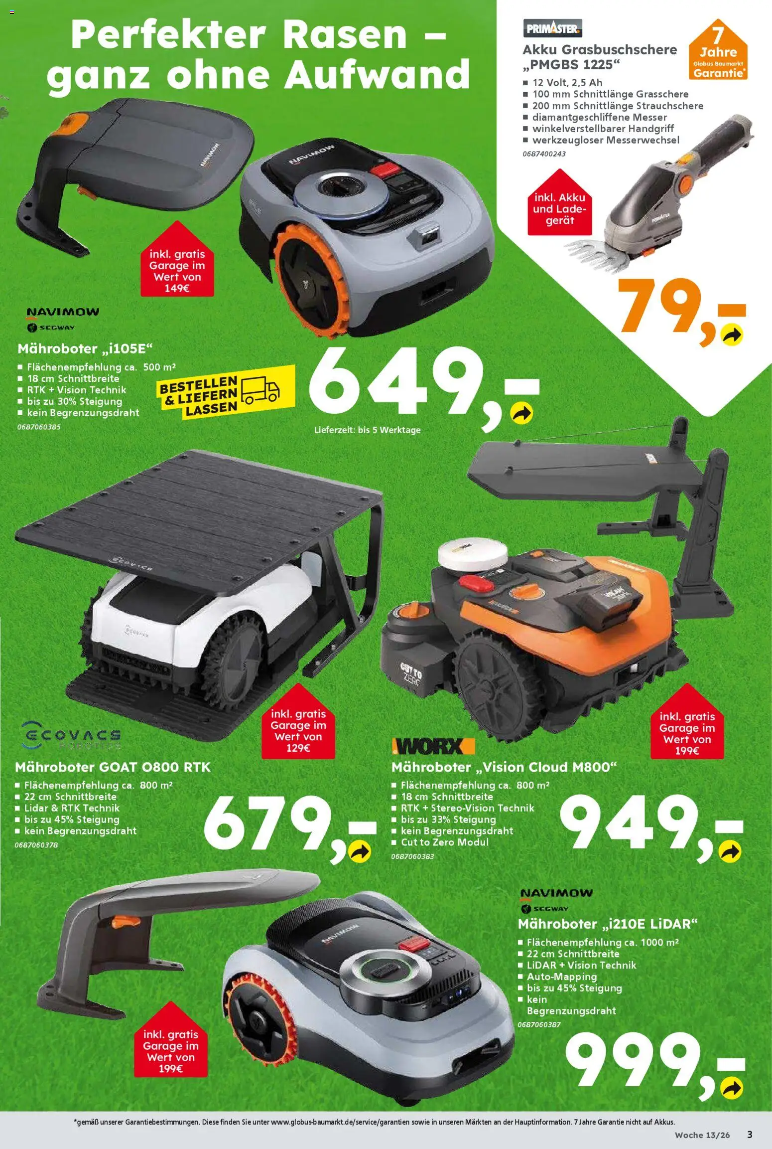 Globus Baumarkt Prospekt Schweinfurt – gültig ab 22.03.2026 | Seite: 3