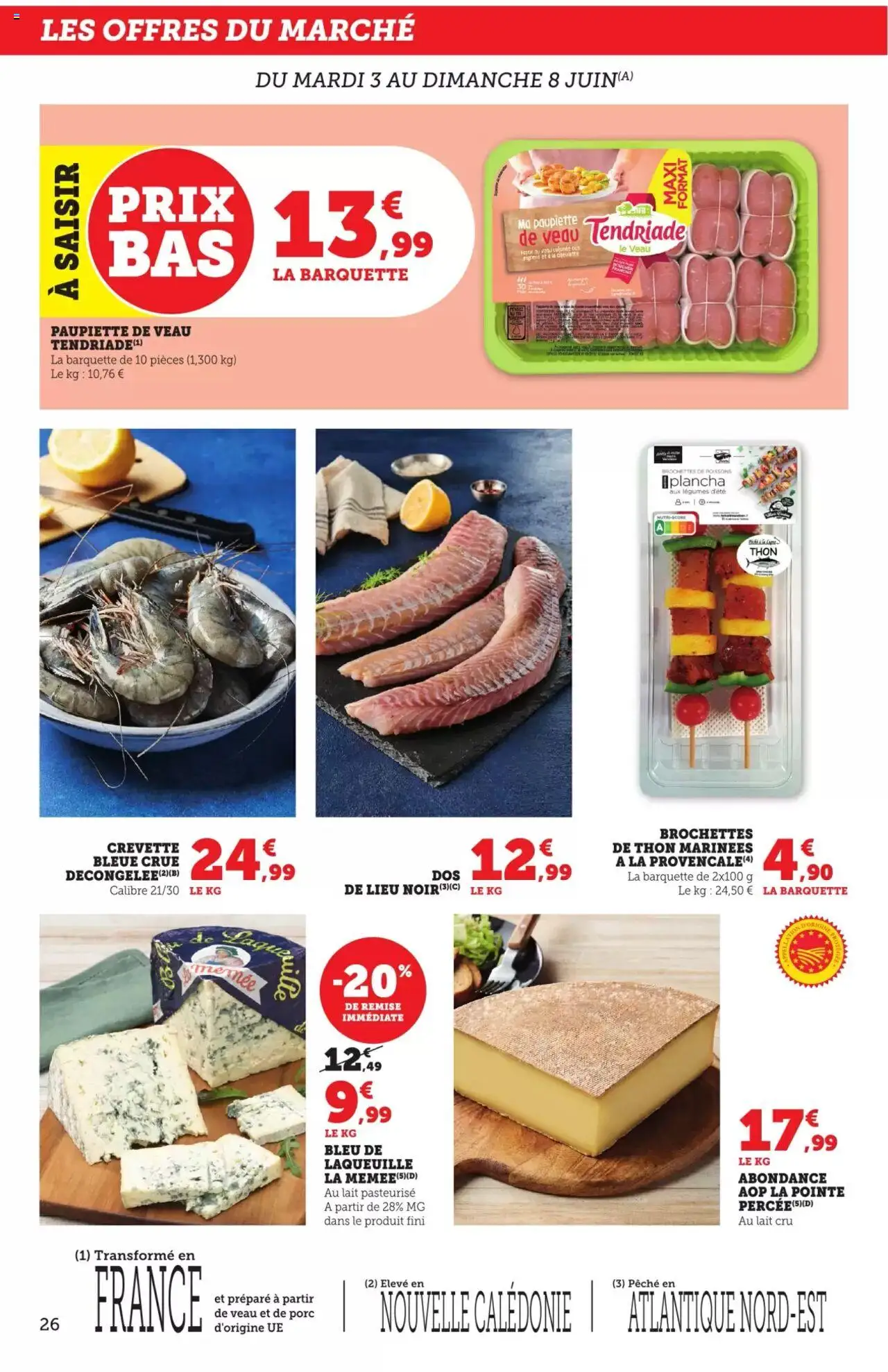  | Page: 26 | Produits: Pêche, Thon, Lait, Porc