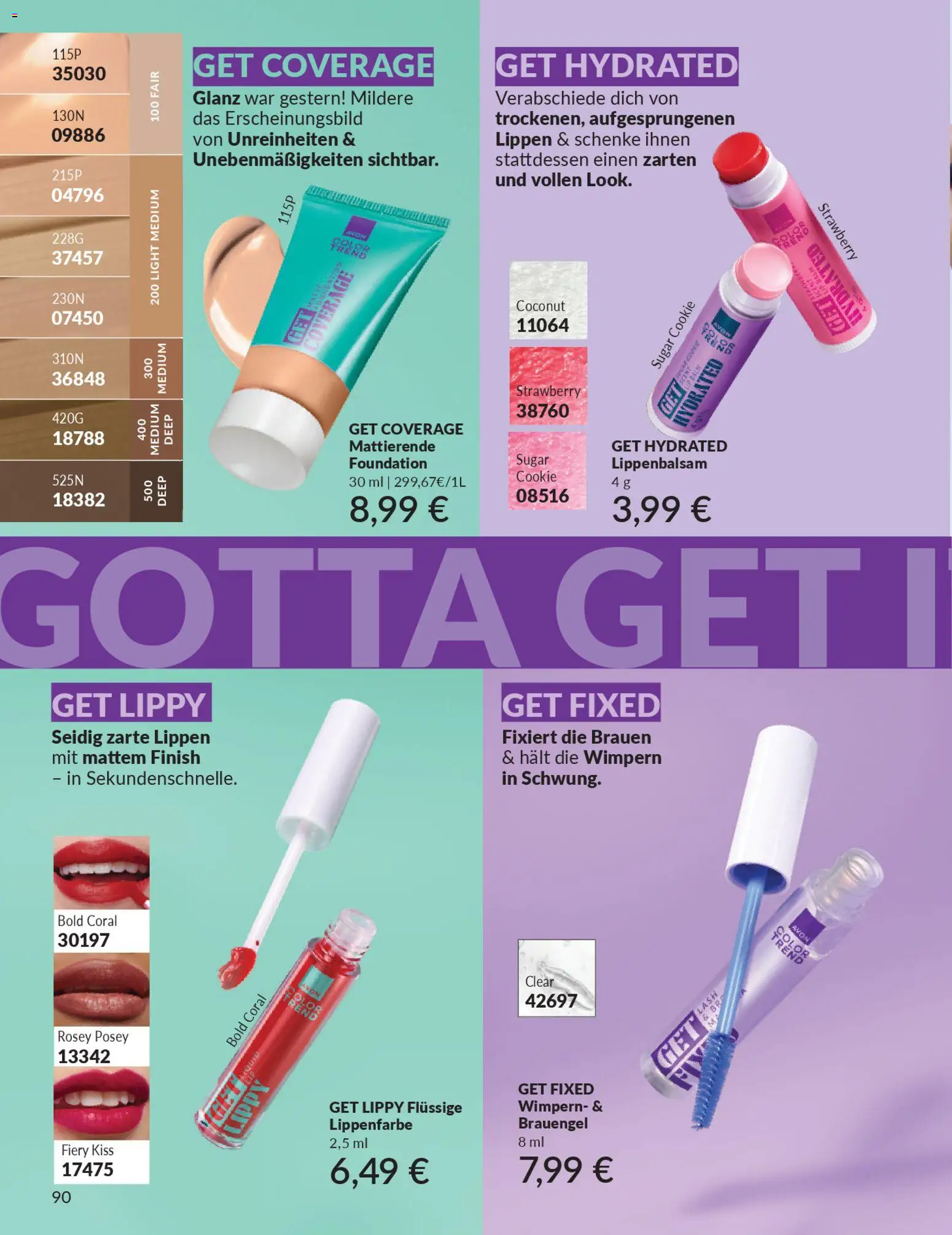 Avon - Black Friday – gültig ab 01.11.2025 | Seite: 92 | Produkte: Coral, Finish, Foundation, Lippenbalsam