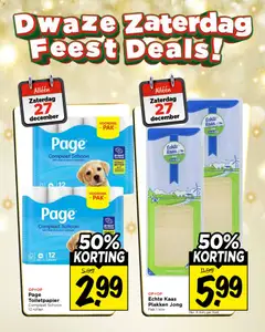 Vomar - Folder - Voorbeeld van een folder van Vomar, geldig van 21.12.2025 | Pagina: 49 | Producten: Kaas, Toiletpapier