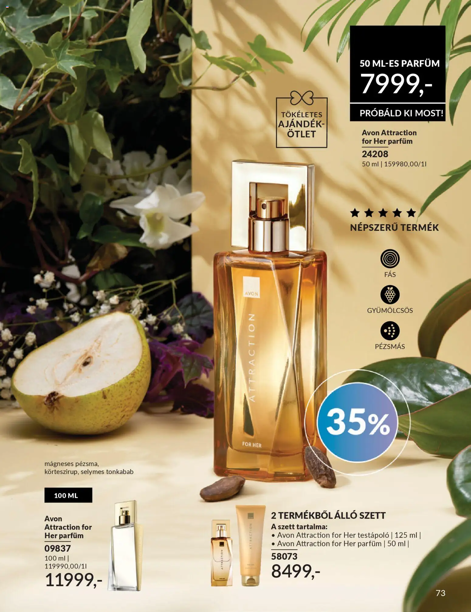 Avon akciós ujság - amely érvényes a következő dátumtól: 01.04.2026 | Oldal: 83