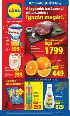 Lidl Akciós újság - amely érvényes a következő dátumtól: 11.12.2025