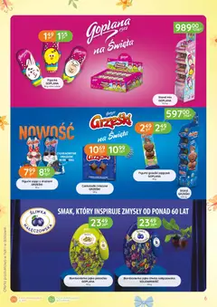 Pogląd oferty "Eurocash gazetka - Słodycze Wielkanocne" - ważna od 05.03.2026 | Strona: 6