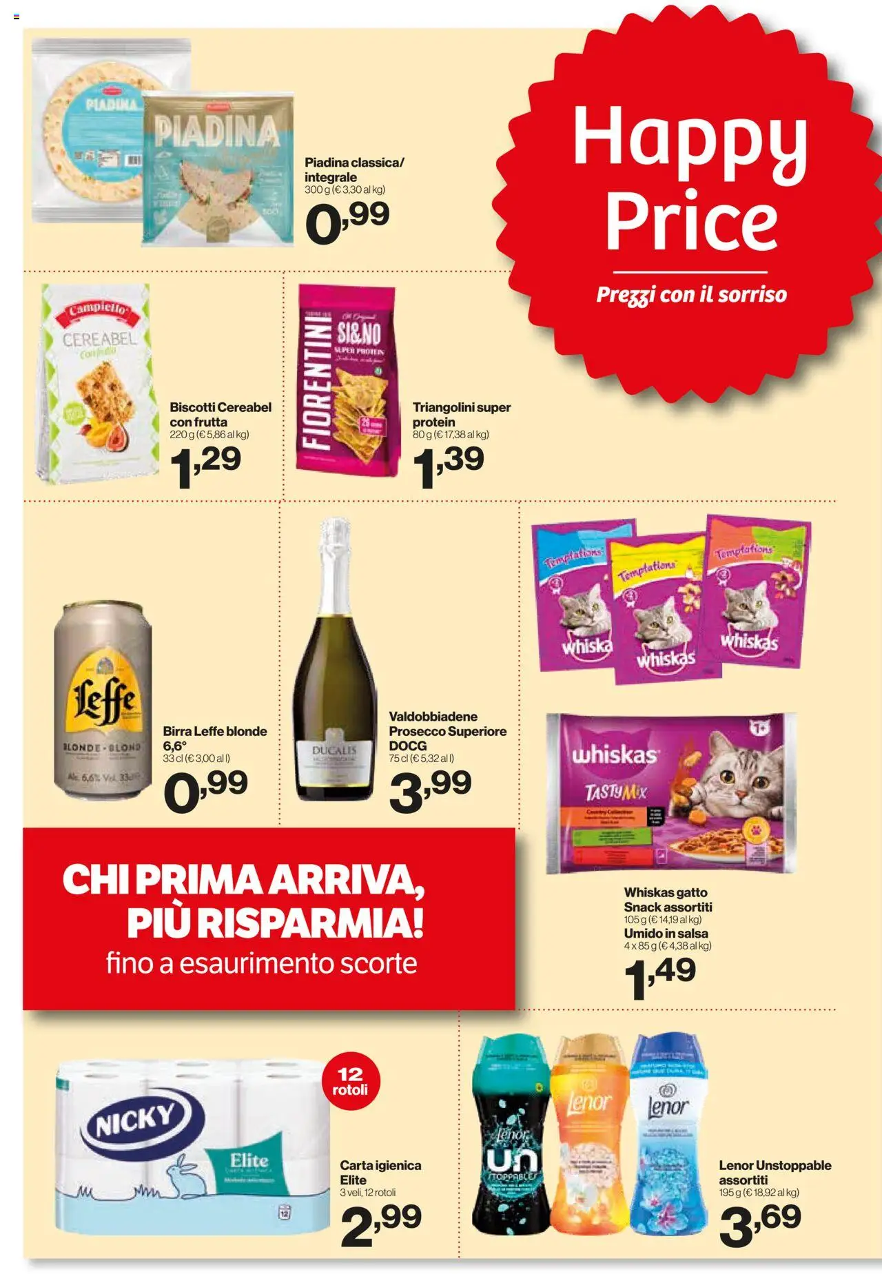 Volantino IN's del 13.08.2025 | Pagina: 17 | Prodotti: Prosecco, Frutta, Salsa, Piadina
