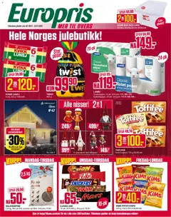 Forhåndsvisning av Europris kundeavis gyldig fra 10.11.2025