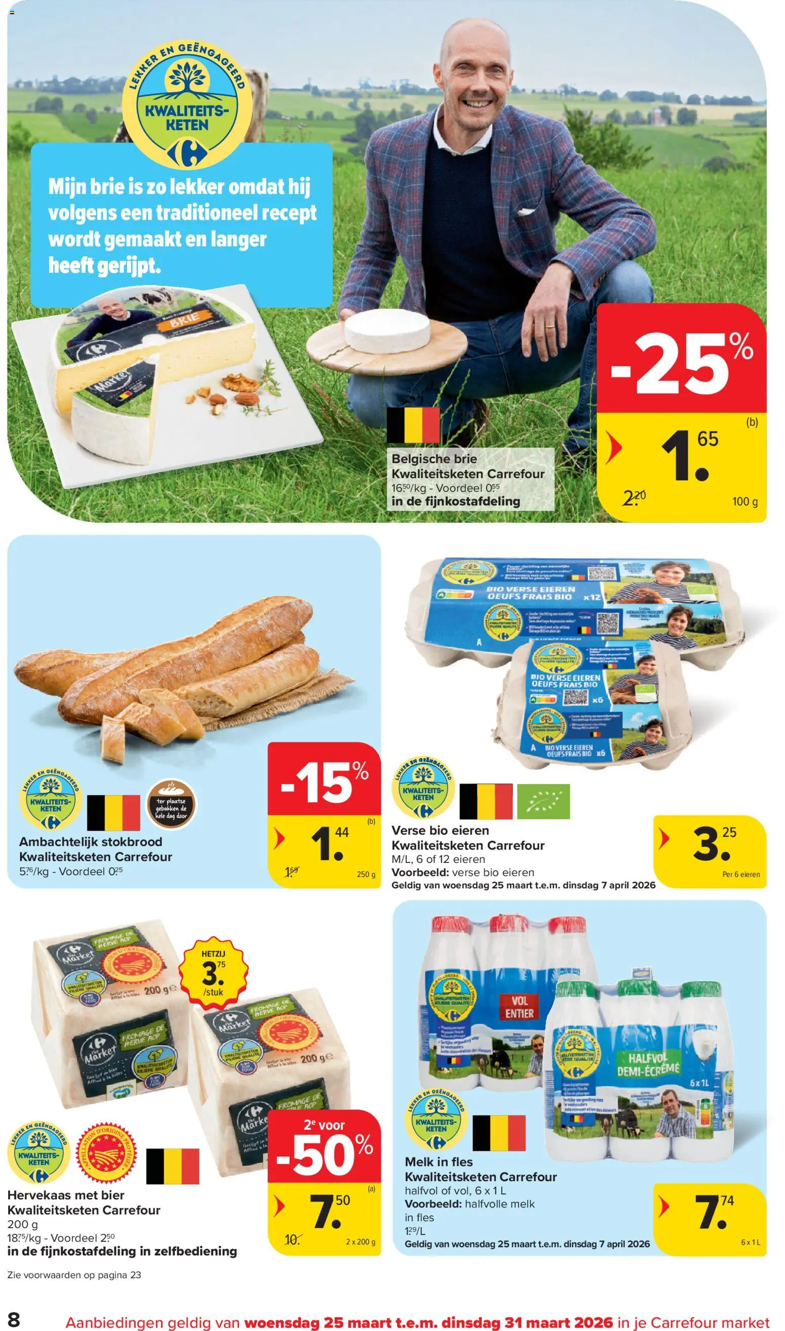 Nieuwe » Carrefour market folder van 25/03/2026 🤩  « is er! Ontdek geweldige aanbiedingen en bespaar. | Belgium