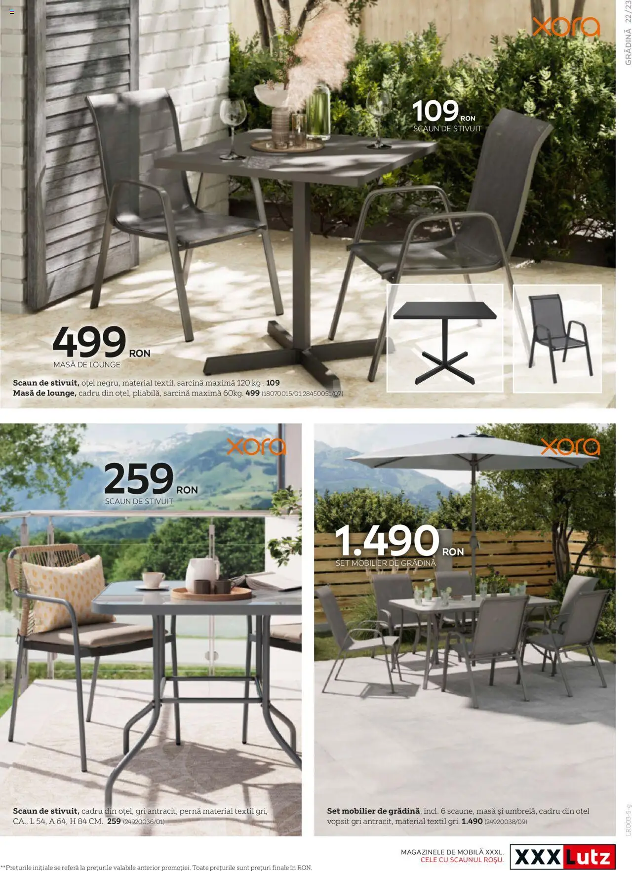 XXXLutz catalog - Grădină – valabil de la 10.03.2025 | Pagină: 23 | Produse: Pernă, Masă, Scaun