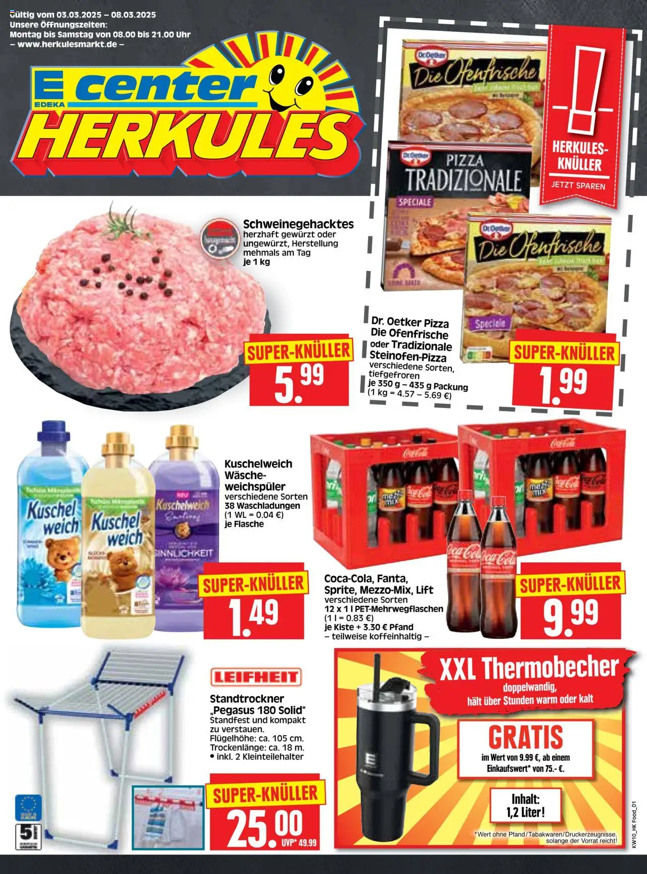 HERKULES Prospekt (ab 03.03.2025) zum Blättern