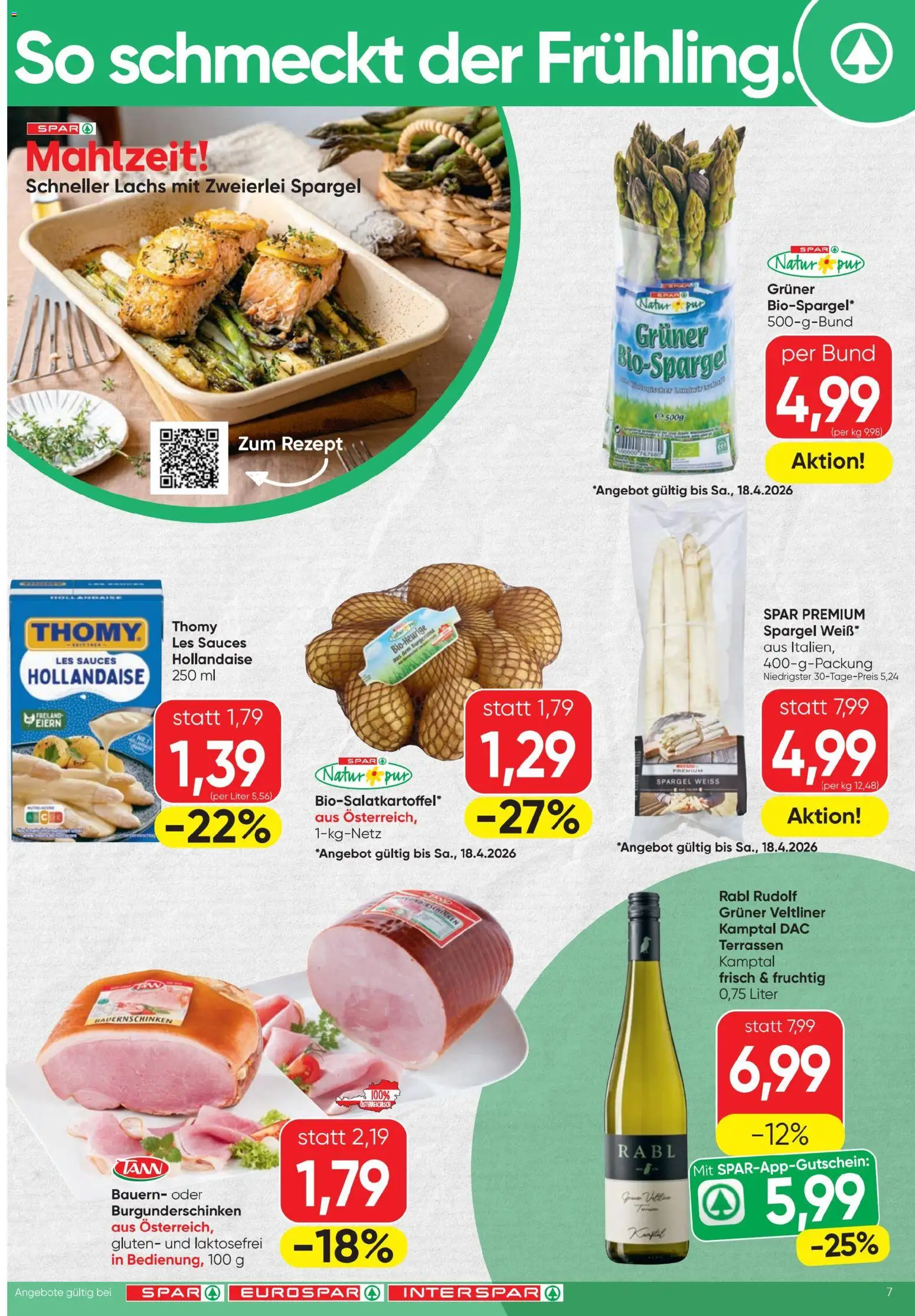 Spar - Flugblatt gültig ab 16.04.2026 | Seite: 7