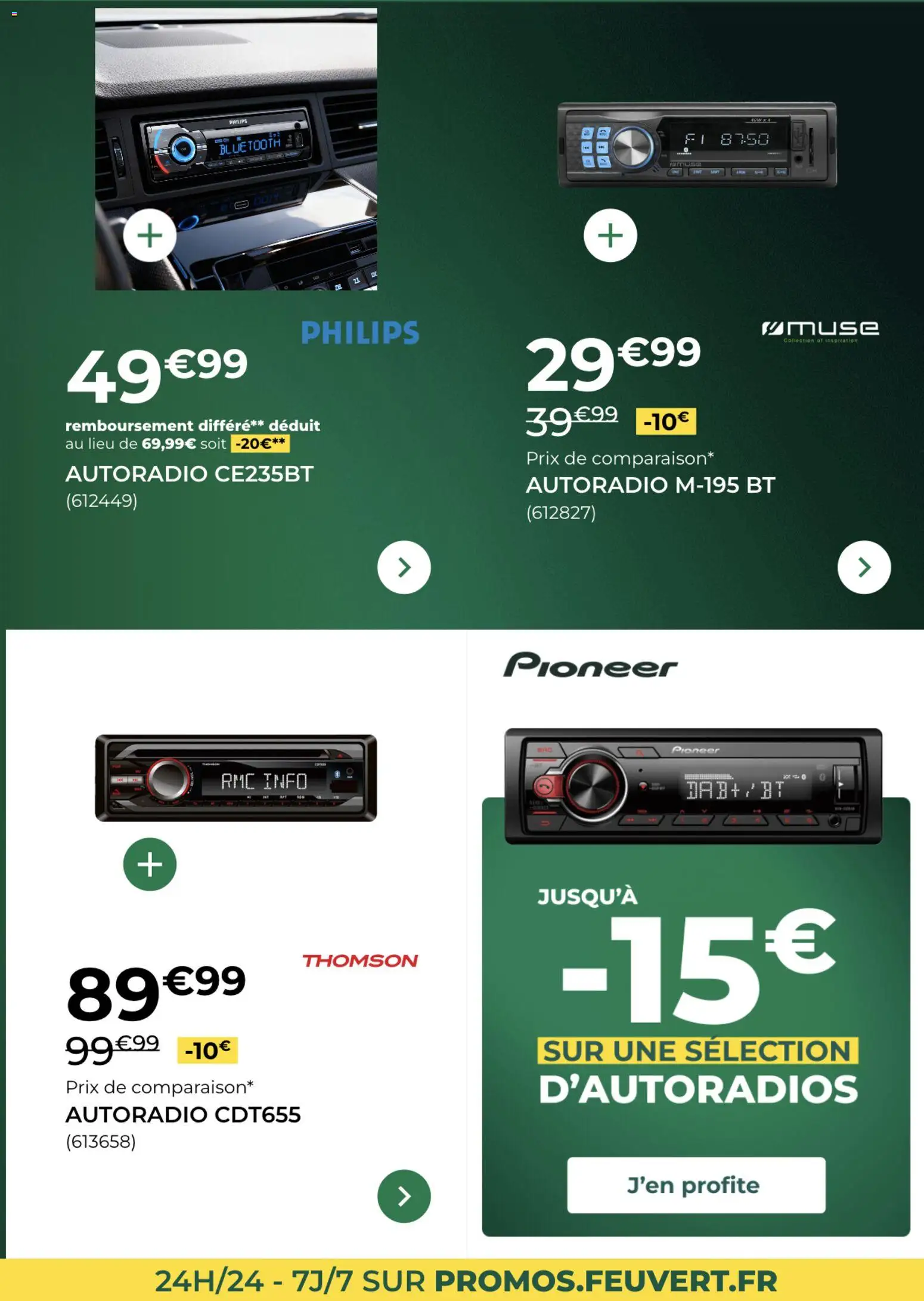 {H1} | Page: 15 | Produits: Autoradio
