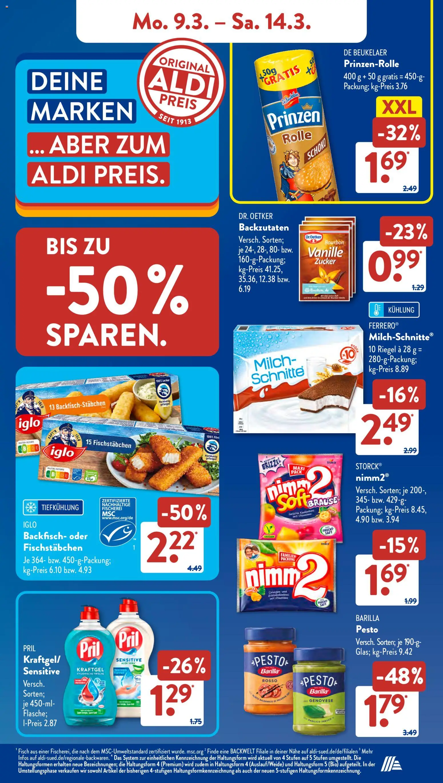 Aldi Süd Prospekt 	 – gültig ab 09.03.2026 | Seite: 9 | Produkte: Kabel, Gewicht, Bekleidung
