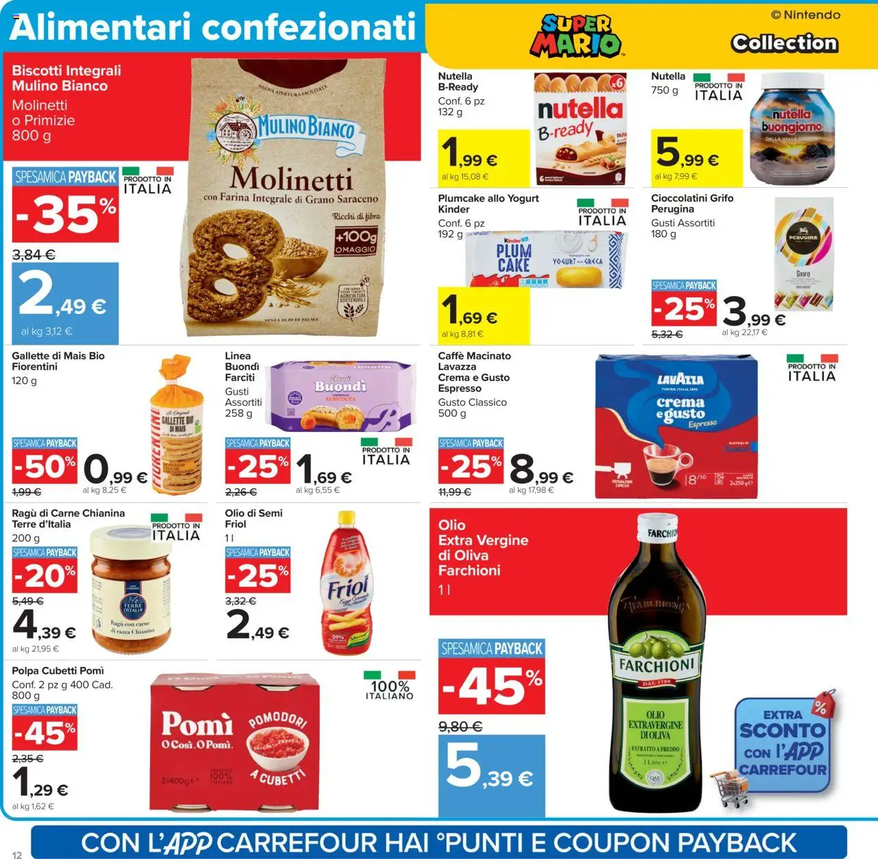Volantino Carrefour del 26.09.2025 | Pagina: 16 | Prodotti: Caffè, Pomodori, Plumcake, Mais