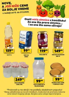 Tekijanka priprema  zimnice - pregled Tekijanka kataloga - važi od 15.09.2025