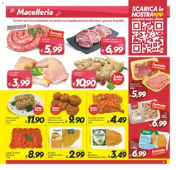 Anteprima del volantino Volantino SuperConveniente	 valido a partire dal 13.02.2026 | Pagina: 7 | Prodotti: Barbecue, Salsiccia, Spinaci, Polpette