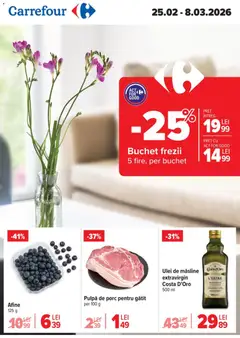 Ofertele Carrefour valabile de la 25.02.2026
