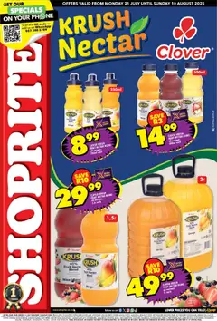 Preview of Shoprite specials valid from 21.07.2025