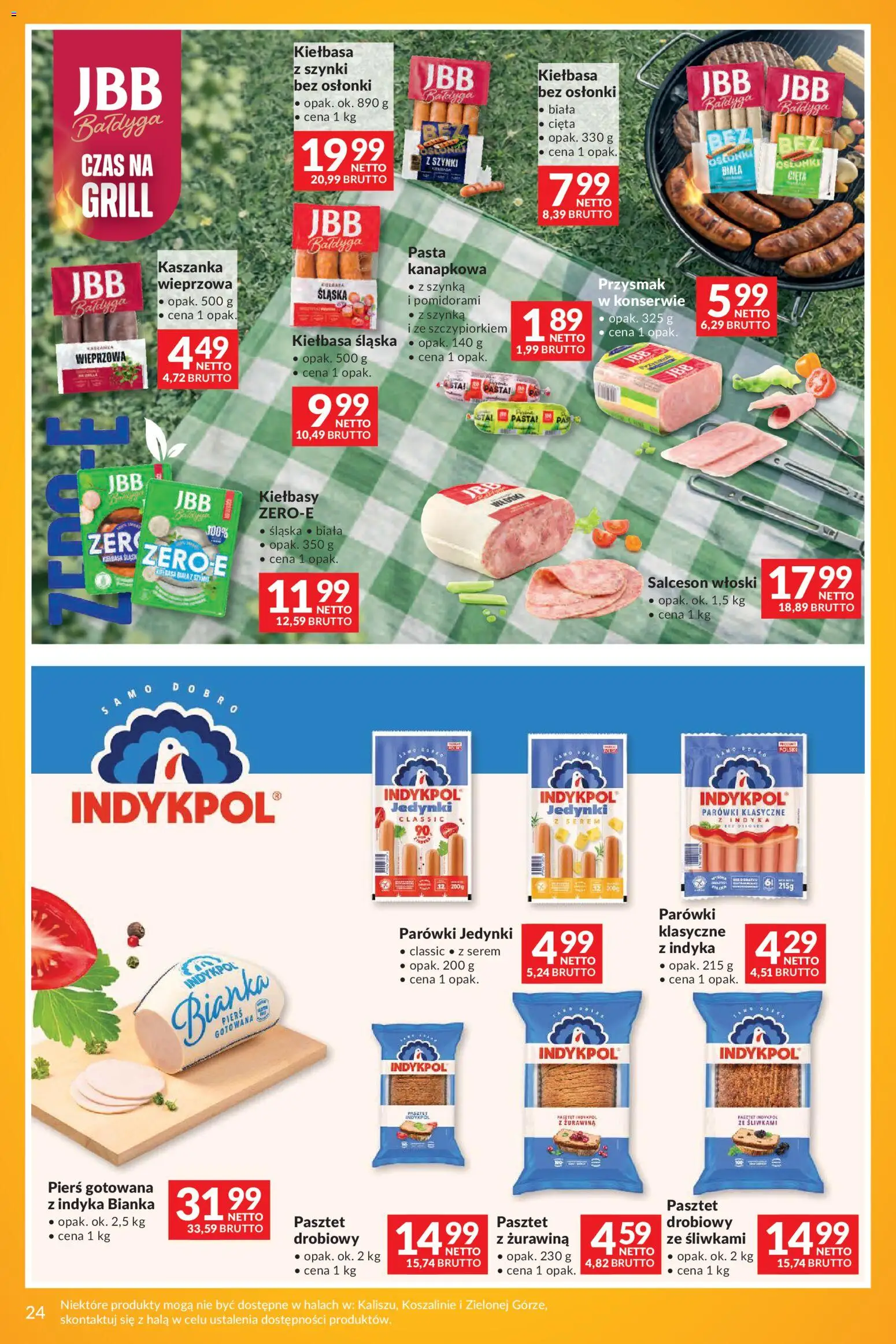 Makro gazetka - Markowe Inspiracje Maja od 28.04.2026 | Strona: 22 | Produkty: Kiełbasa, Grill, Kiełbasa śląska, Żurawina