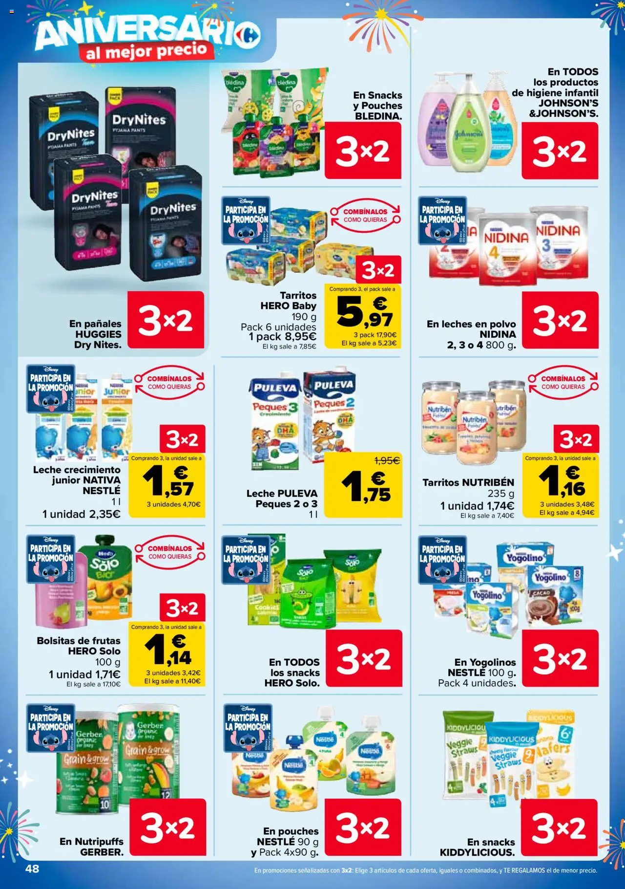 Carrefour folleto │ válido desde el 25.09.2025 | Página: 50 | Productos: Polvo, Leche, Té, Φρυγανιές σικάλεως