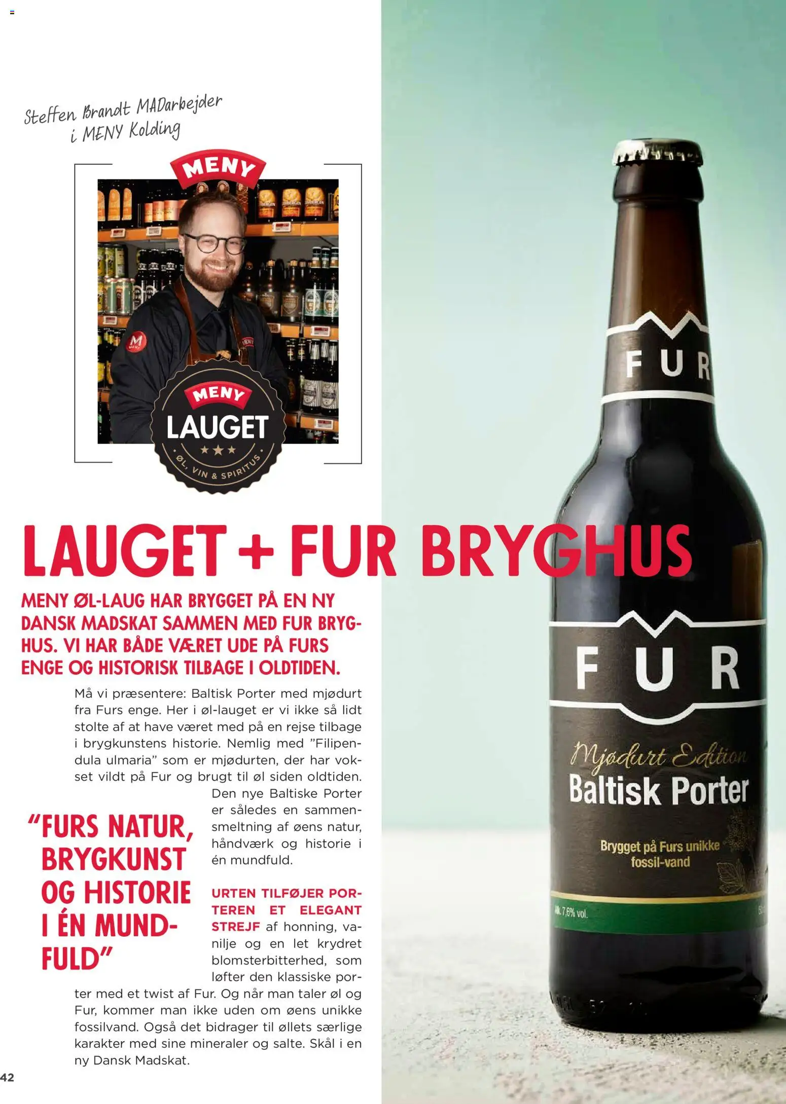 Meny tilbudsavis – gyldig fra 01.02.2026 | Side: 42 | Produkter: Vin, Øl, Søm