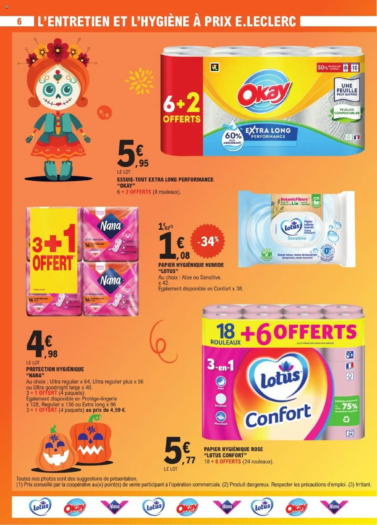 {H1} | Page: 6 | Produits: Essuie-tout, Protection hygiénique