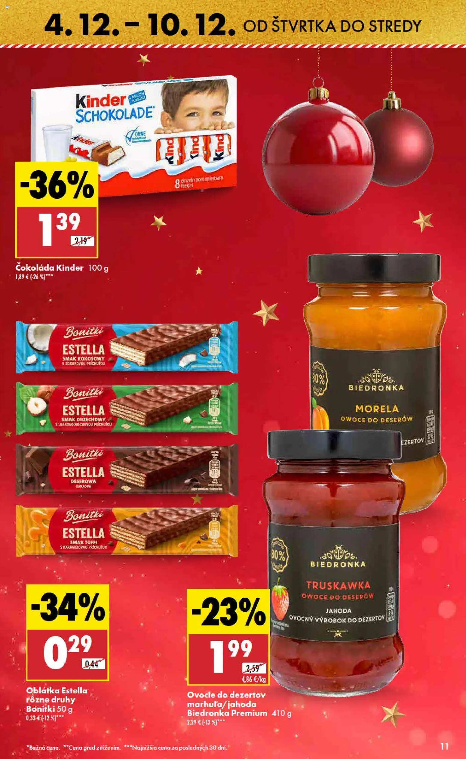 Nové Biedronka akcie – leták je platný od 04.12.2025 | Strana: 11