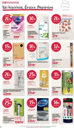 Rossmann akciós újság - amely érvényes a következő dátumtól: 30.03.2026 | Oldal: 18